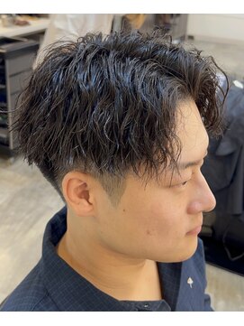 ミオスタイル 元町店 ツイスパ1ヶ月後ビジネスセンターパートセット