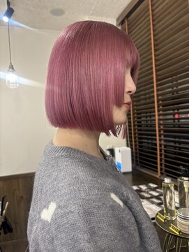 hairLux・浜松天王・三ヶ日・.ブリーチ2回してもサラサラです