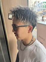 アヴァンス 難波店(AVANCE.)&nbsp;【松元担当】ツイストパーマ×ホワイトメッシュ