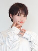 アルバム 銀座(ALBUM GINZA) 前髪カットショートおくれ毛ココアベージュ_F31263