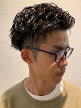 ソレイユ シンサカエ(SOLEIL SHINSAKAE) おしゃれ♪ツーブロック×ハードパーマ☆