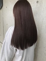 ベルベットヘア 千早店(Velvet hair)&nbsp;髪質改善カラー×ココアグレージュ【みつ】