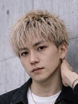 メンズフィール 心斎橋(MEN'S FEEL) MEN'S HAIR/ハイトーン/波巻きツイストスパイラル/心斎橋