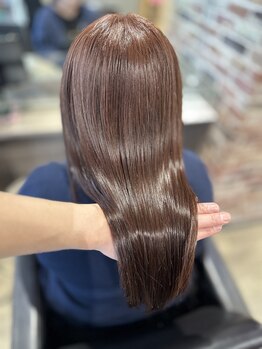 ルクステラスヘアサロン(Luxe Terrace hair salon)の写真/こだわりの商材を豊富に取り揃えているので、髪のお悩みに合わせながら選定し解決に導きます！