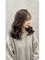エスドットブルーム 梅田店(S.BROOM) 上品コントラストハイライト グレージュ