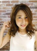 リラックス感たっぷりのゆらりんヘアー