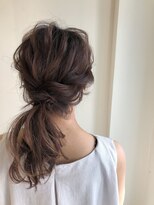 ヘア スペース メロウ(hair_mellow)&nbsp;サイドローポニー