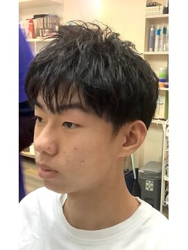 ヘアーサロン いまにし ピンパーマ