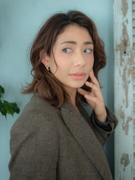 フラミューム 藤沢(flammeum) 大人ミディアムボブ