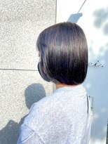 ノチ(Noci)&nbsp;【和田寧々】ブルーブラック/超音波トリートメント/実習カラー