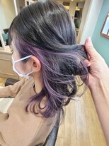 ヘアーアンドスパ フラップス(FLAPS) イヤリングカラー