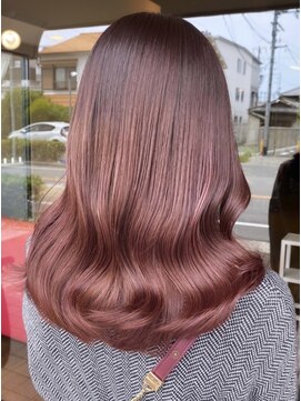 ヘア アトリエ オルト(hair atelier ort.a) 韓国風◎アプリコットピンク