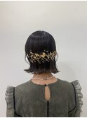 タイトなニュアンスヘアアレンジ