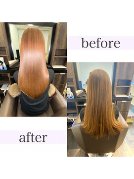 アールサロンプラスキャスパ 自由が丘(Rrsalon+CASPA) 髪質改善/人幹細胞/水素/エクソソーム/質感矯正/トリートメント