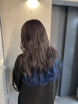 デスト 大宮(DEST) 高発色☆グレー×テールカラー(ブルー)