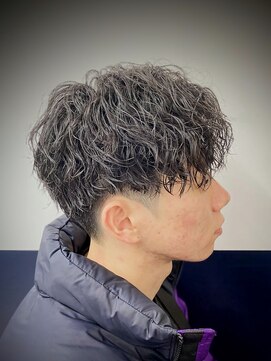 リバティシェアバーバー 銀座(LIBERTY SHARE BARBER) 波巻き&スパイラルミックスパーマ