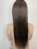 【☆ツヤ髪縮毛☆】プラチナ縮毛矯正+カット+選べる濃厚TR ￥12000