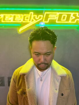 グリーディーフォックス 三軒茶屋(GreedyFOX) 波巻き/マッシュパーマ/ウルフ/ハイライト<理容室>三軒茶屋