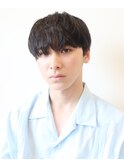 【 Ｉ. 】スーツ　短髪ツーブロック　束感　モテる黒髪　川口