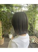 【hair salon W】切りっぱなしボブ