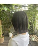 ダブル(W) 【hair salon W】切りっぱなしボブ