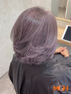 エゴイスト(EGOIS&) 魅せるグレイヘア グレージュ