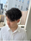 波巻きパーマツイストスパイラルパーマメンズ名駅名古屋