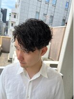 ラヴィズム 名駅店(LUVISM)&nbsp;波巻きパーマツイストスパイラルパーマメンズ名駅名古屋