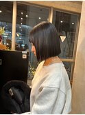 髪質改善カラー×ブルーブラック【表参道,青山,外苑前美容室】