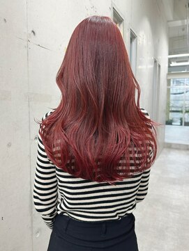 シーク 天神(SEEK) 【SEEK 松尾菫菜】ボルドー×レイヤーカット