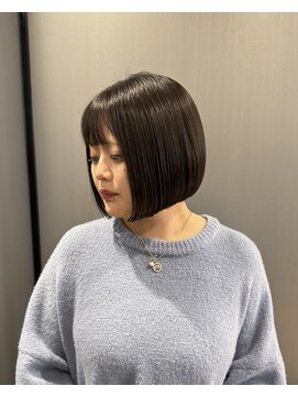 ハルキ ミナト ジャパン オオサカ(HARUKI MINATO japan OSAKA) ミニボブ 20代30代40代ヘア 小顔 大阪ボブ 梅田