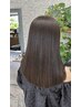 髪質改善ダメージレスヘアカラー＋集中ケアトリートメント＋似合わせカット