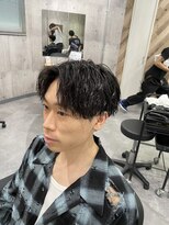 ビカムメンズヘアー 栄店(become men's hair)&nbsp;爽やかセンターパート