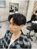 爽やかセンターパート