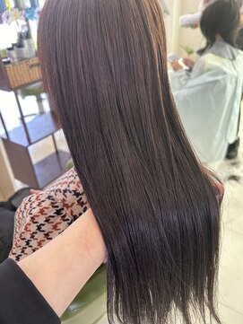 シュウ 西尾店(Shu) アッシュブラウン × ラベンダーカラー