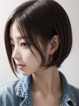 ケンジ 洋光台(KENJE) 前下がりショート【スタイリスト桂口】