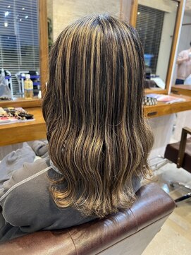 ラ メール ヘア デザイン(La mer HAIR DESIGN) コントラストハイライト