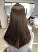 カール セミディ シアーカラー 姫カット 髪質改善