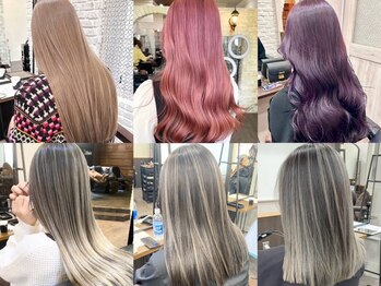 ルクスバイアフィナー(Luxo by Afinar)の写真/ケアブリーチを使ったダブルカラー/インナーカラー/ハイライト◎大人女子感溢れるモテヘア★[町田/町田駅]