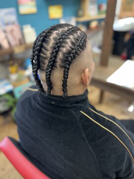 ハウオリ(hau'oli) コーンロウ