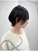 小顔くびれレイヤーショートウルフ美髪艶感サイドバング高岡射水