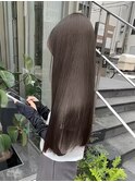 サラツヤロングヘア◎髪質改善/髪質改善カラー/艶カラー