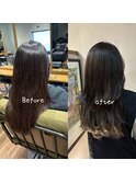 イエベの方におすすめ☆ナチュラルグラデーションカラー