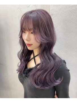 アメリ(AMELIE) 透け感のあるラベンダーカラー