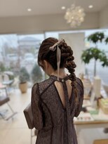 フォルテ 藤枝エピ店&nbsp;華やかに可愛い編みおろしスタイル