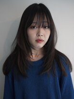 テクネ 天神大名(techne)&nbsp;天神大名顔周りレイヤーカットミディアムボブタッセルボブパーマ