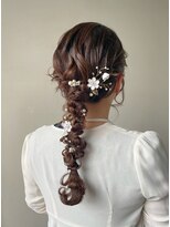 ノード(NODO)&nbsp;編みおろしヘアアレンジ