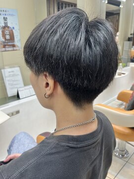 クオリス 上板橋店(QUALIS) 社会人◎ツーブロック刈り上げマッシュ清潔感