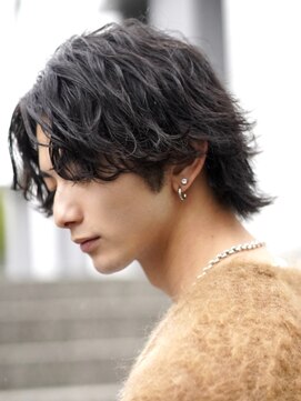 アンサー 渋谷(ANSWER) シャドウパーマ波巻きスパイラルパーマメンズマッシュパーマ