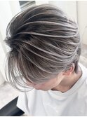 メンズバレイヤージュ/メンズハイライト/センターパート